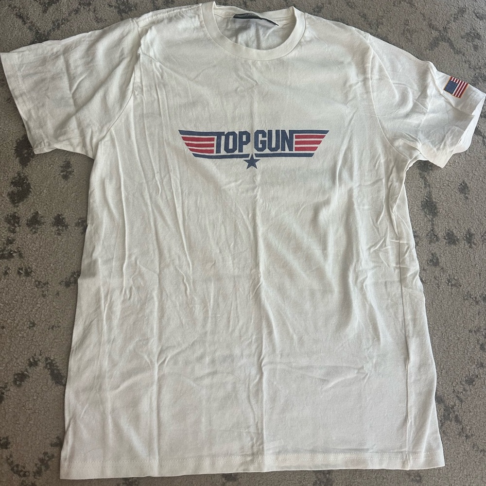 Top Gun White T-Shirt